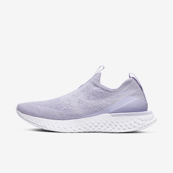 Nike Epic Phantom React Flyknit - Løbesko - Lavendel/Hvide/Lavendel | DK-68101